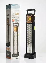 Lampara Luz De Emergencia Focos 48 Led Carga Híbrida